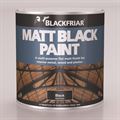 Matt Black Paint - 1 litre