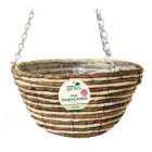 "Hanging Basket 12"" 30cm Rope"