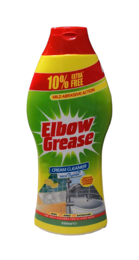 Elbow Grease Cream Cleaner With Micro Crystals For Kitchens Bathrooms