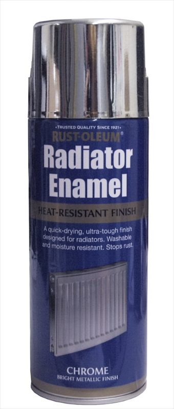 Warrior Paint Sa Radiator Enamel Chrome Metallic 400ml Aero