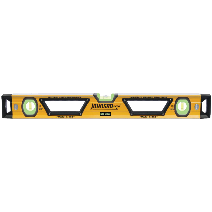 Spirit level clearance sizes