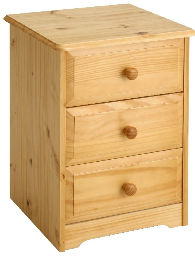 balmoral 3 drawer bedside cabinet