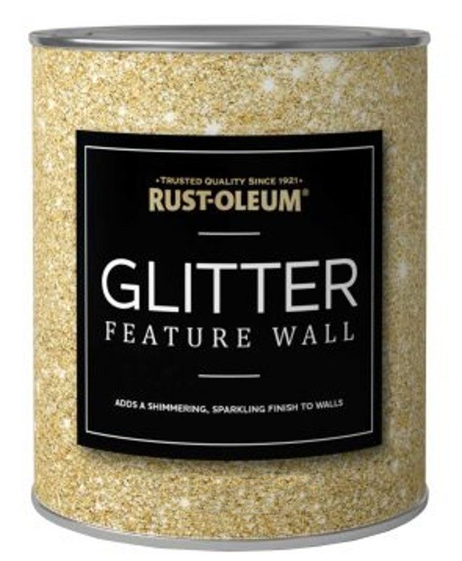 Paint Glitter Wall and Ceiling 1Ltr. - Various Colours