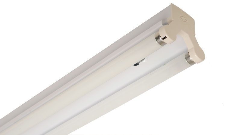 Warrior - Fluorescent Fitting 5ft Twin - Warrior Warehouses Ltd