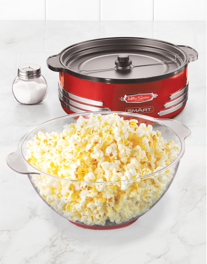 Smart retro kettle popcorn sales maker