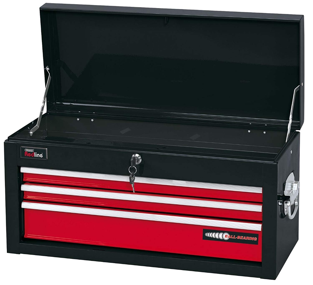 Warrior - Tool Box REDLINE 3Drawer - Warrior Warehouses Ltd